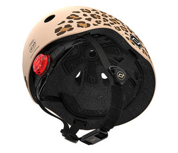 Scoot & Ride Kask Ochronny XXS-S dla dzieci 1-5 lat Leopard - 1039900 - zdjęcie 6